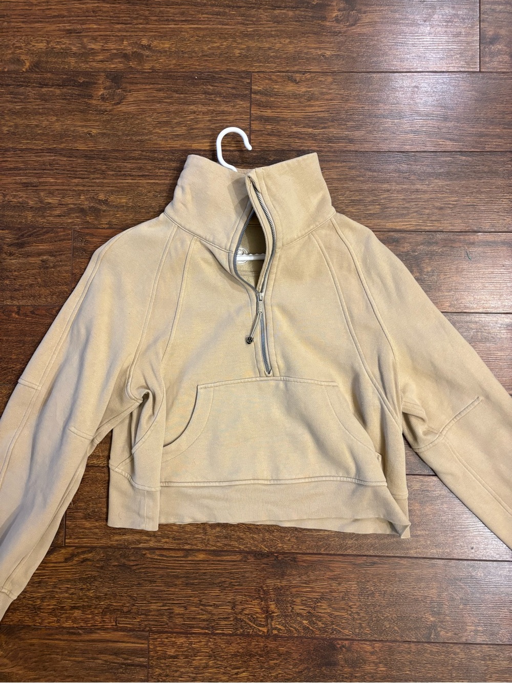 Lululemon Crop Half-Zip Pullover Sweatshirt